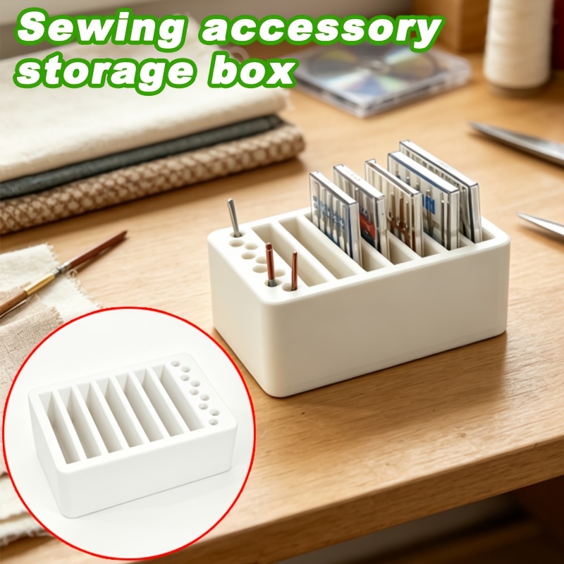 Sewing Tas - 1Pc Multifunctional Sewing Needle Storage Box,