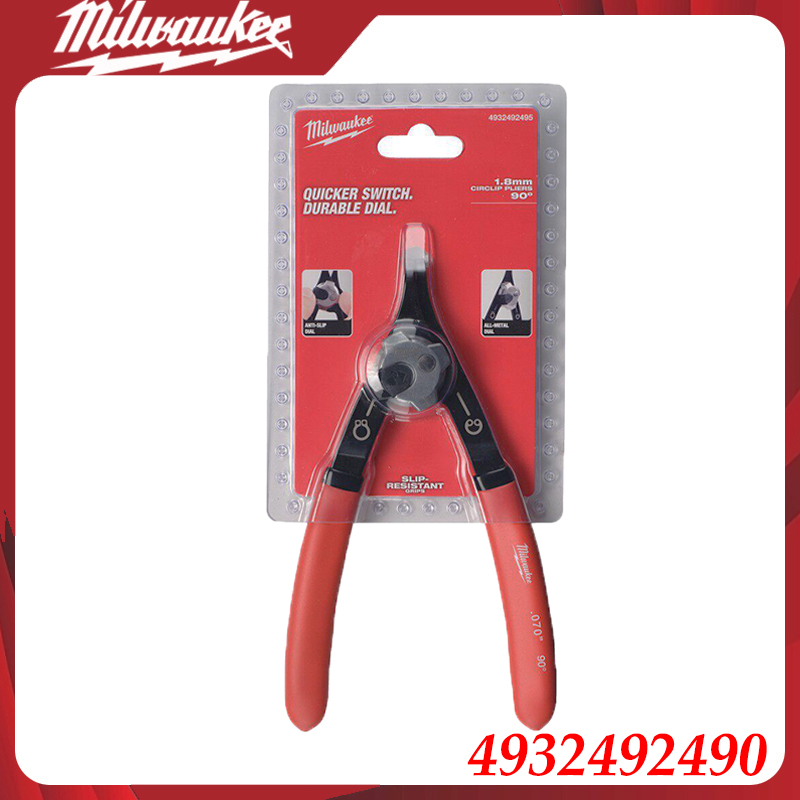 Snap Button Plier - Milwaukee 4932492490 Convertible Snap Ring Pliers,
