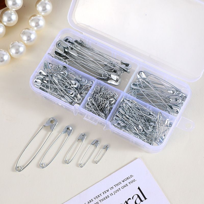 Silver Safety Pins Kit With St - Sewing Tas 评论和价格