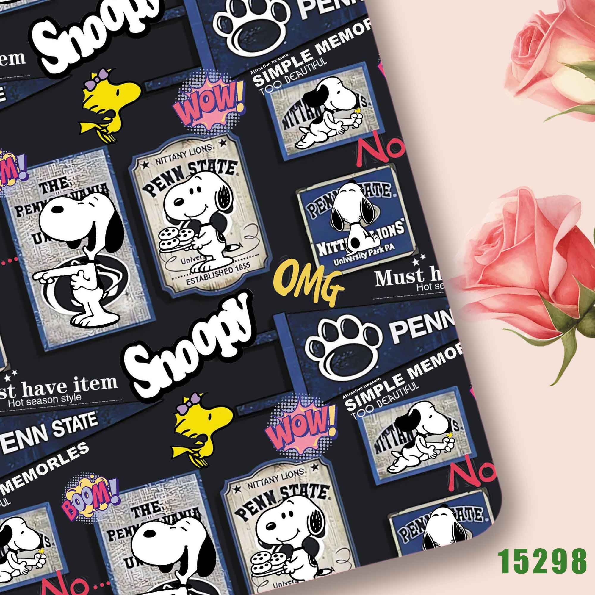 TAKARA TOMY Snoopy fabric140x5 - Sewing Textiles 评论和价格