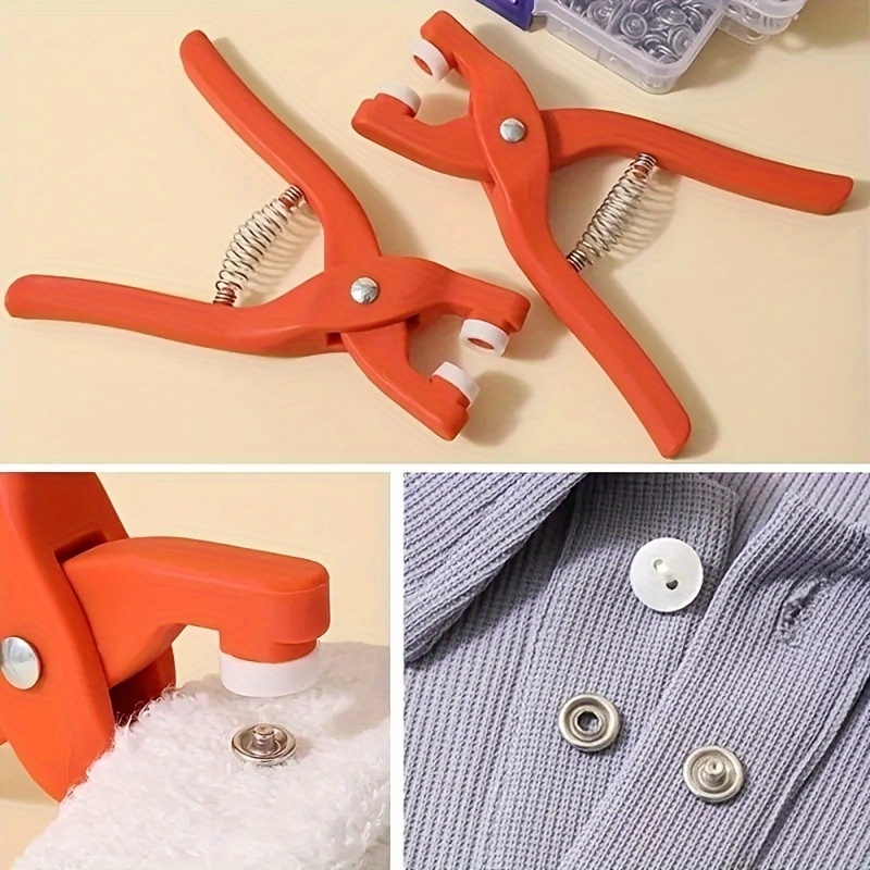 50 Set of Hand-Operated Snap F - Snap Button Plier 评论和价格