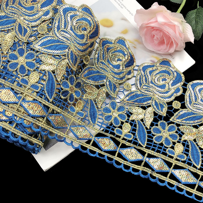 3 Yards 19.5cm Wide Exquisite  - Textile And Sewing Supply 评论和价格