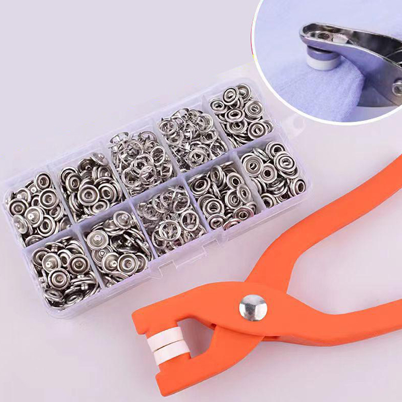 50PCS Plier Tool Metal Sewing  - Snap Button Plier 评论和价格