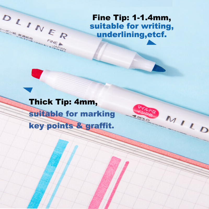 Zebra 25/35 Colors Mildliner H - Zebra Pen Mildliner 评论和价格