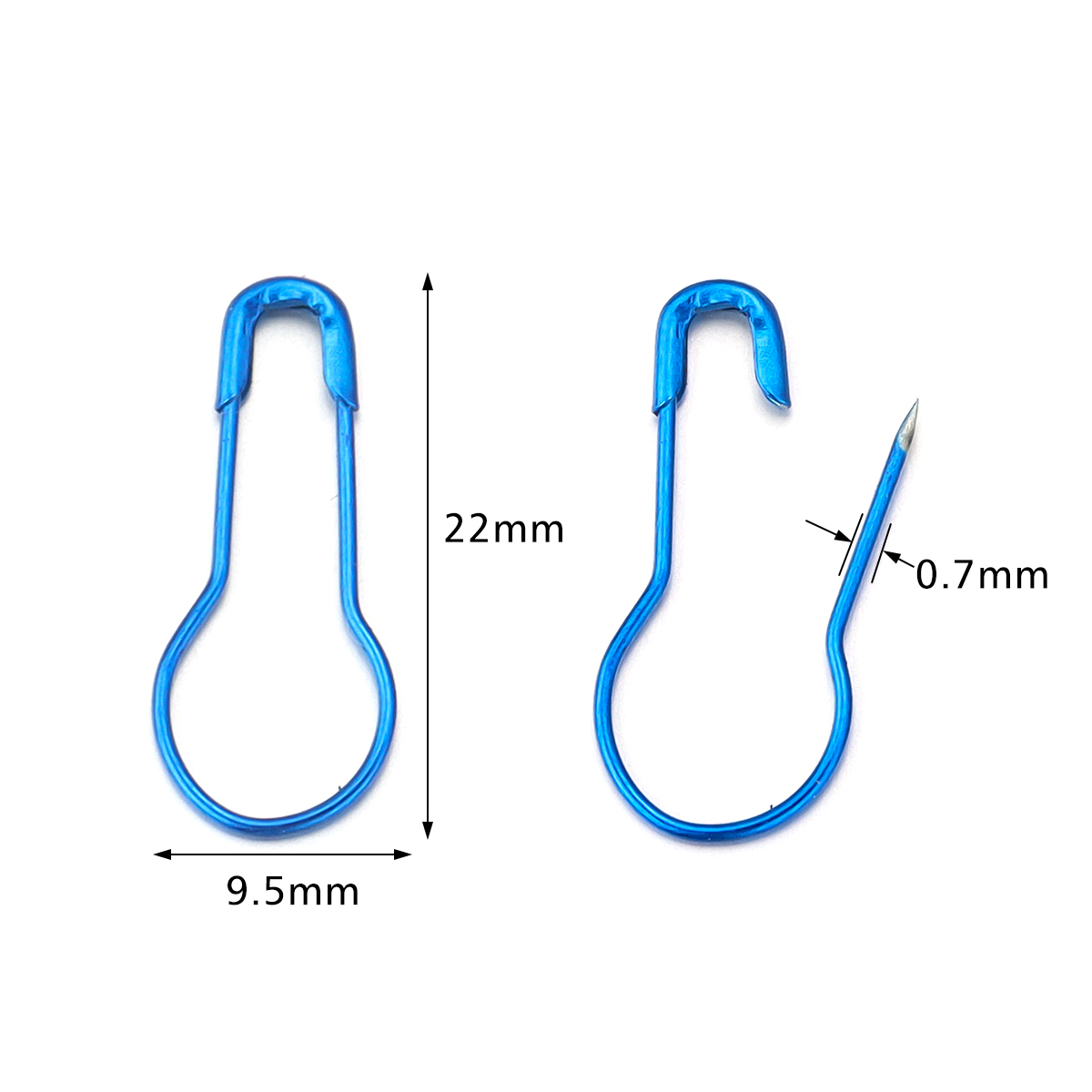 200pcs Metal Gourd Shape Safet - Sewing Tas 评论和价格