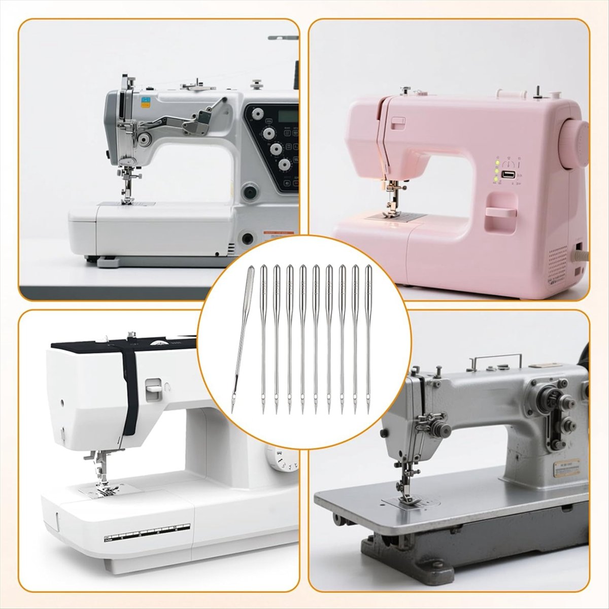 ABZT 150PCS Heavy Duty Sewing  - Leather Needle Heavy 评论和价格