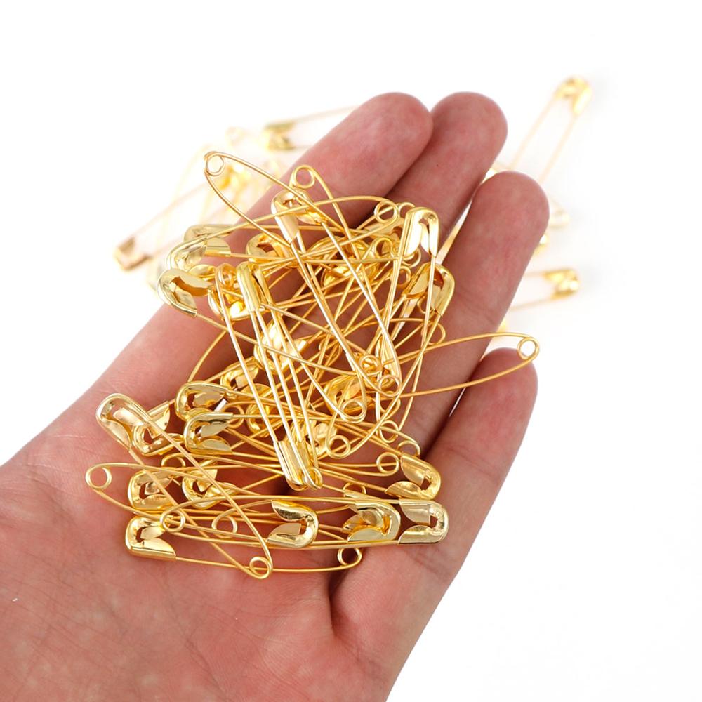100pcs 22/28/38/45/54mm Silver - Sewing Tas 评论和价格