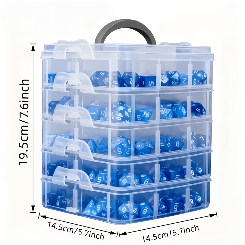 5-layer transparent storage bo - Sewing Tas 评论和价格