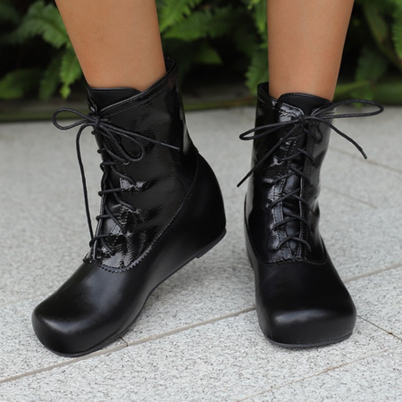 Big Size 50 Short Boot Female  - Sewing Fleece 评论和价格