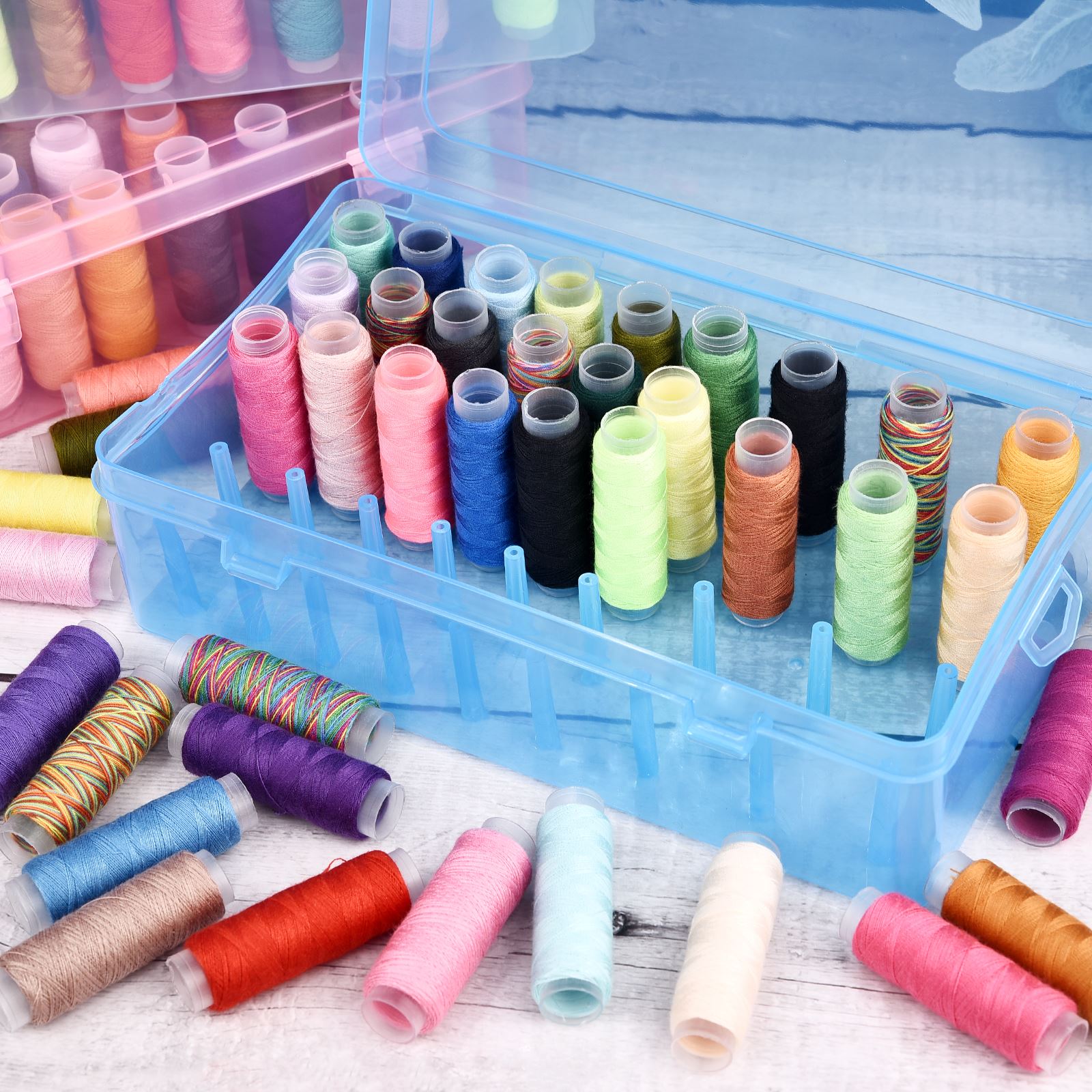 42 Axis Sewing Threads Box Bob - Sewing Tas 评论和价格