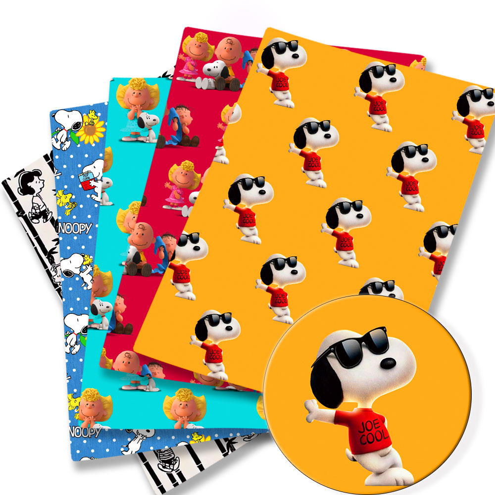 TAKARA TOMY Snoopy fabric140x5 - Sewing Textiles 评论和价格