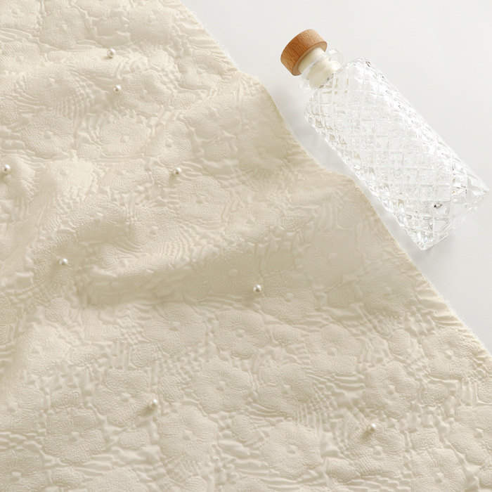 100x140cm Pearl Beads Jacquard - Textile And Sewing Supply 评论和价格