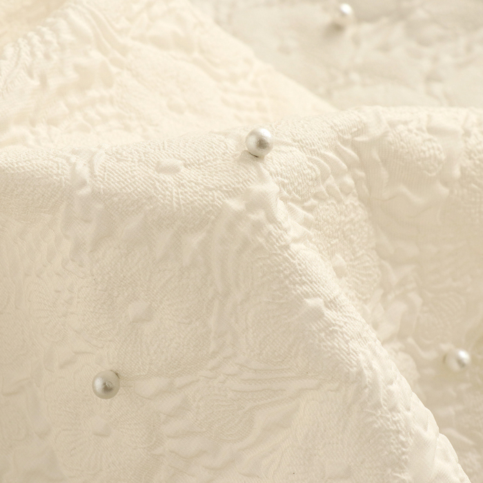 100x140cm Pearl Beads Jacquard - Textile And Sewing Supply 评论和价格