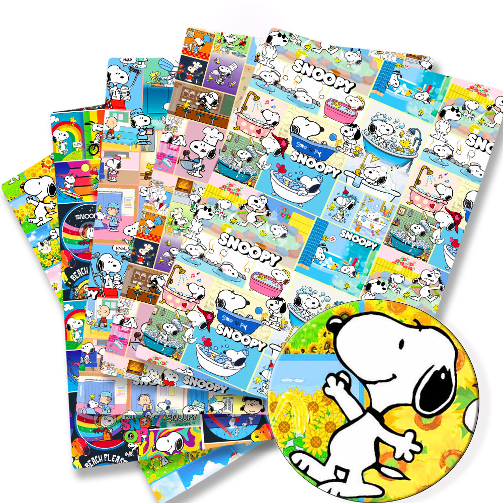 TAKARA TOMY Snoopy fabric140x5 - Sewing Textiles 评论和价格