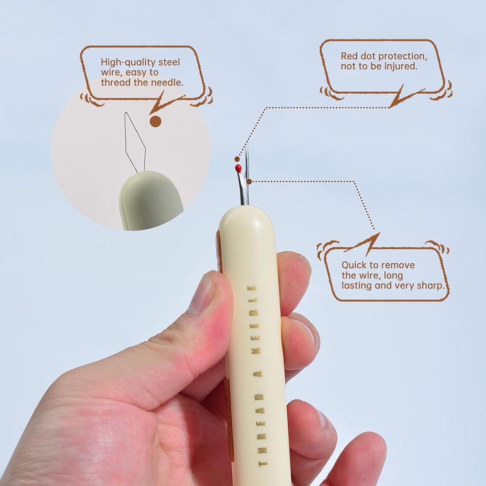 2 in 1 Needle Threader Seam Ri - Seam Ripper Tool 评论和价格