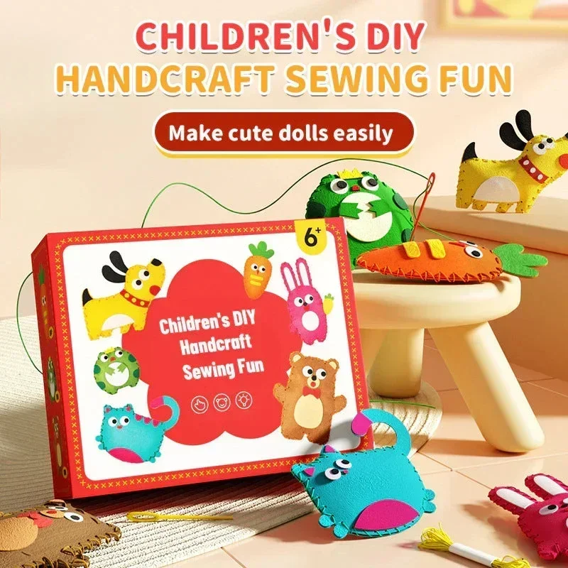 Diy Doll Sewing Toys Animal Fr - Sewing Thread In Textile 评论和价格