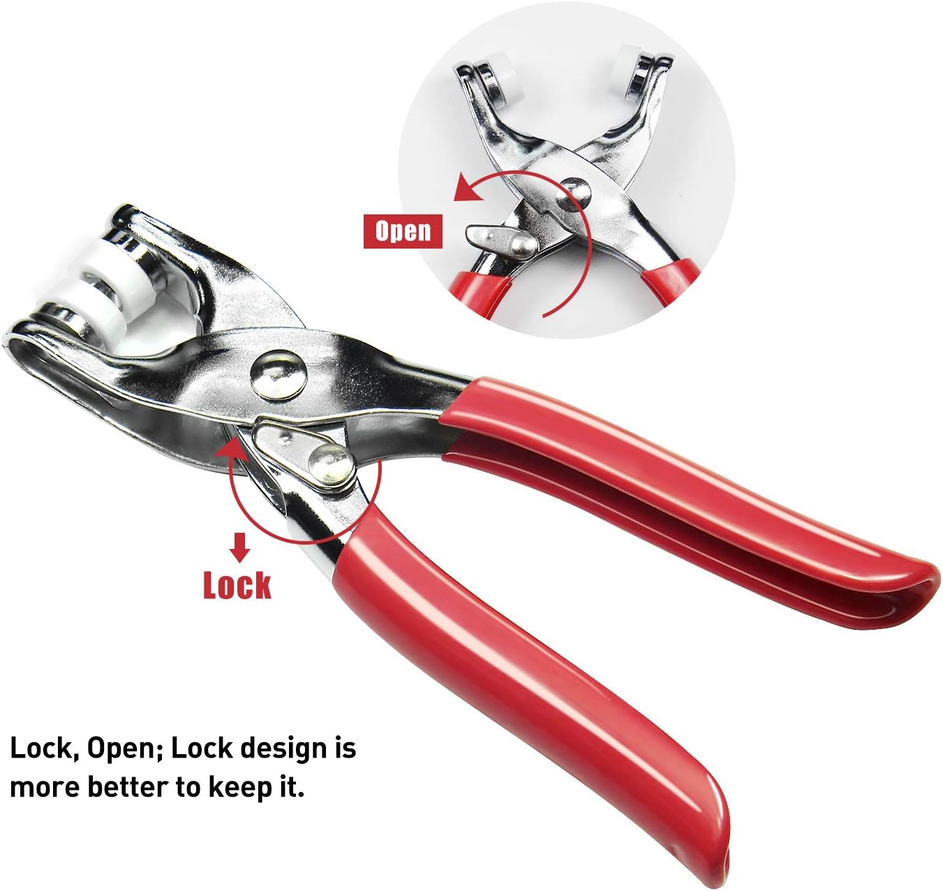 50/100 Metal Prong Snap Button - Snap Button Plier 评论和价格