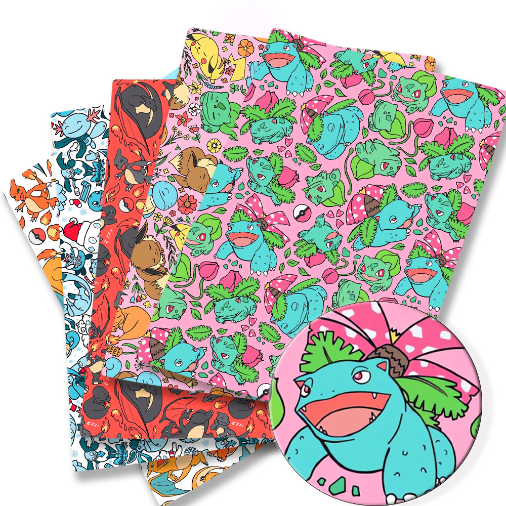 Pokemon Cartoon Fabric140*50cm - Sewing Production 评论和价格