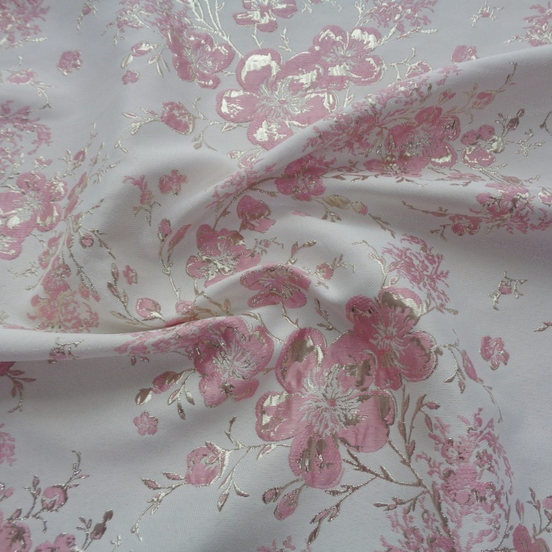 100x145cm Floral Embossed Jacq - Sewing Thread In Textile 评论和价格