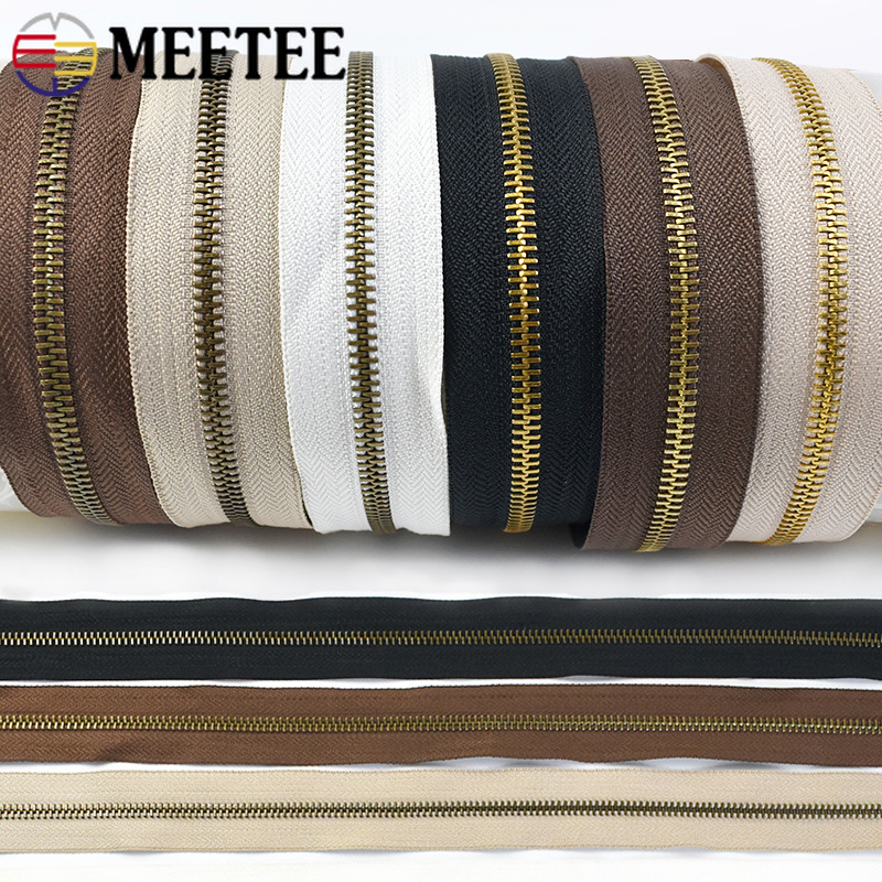 Meetee 2/4Y 3# 5# Metal Zipper - Textile And Sewing Supply 评论和价格
