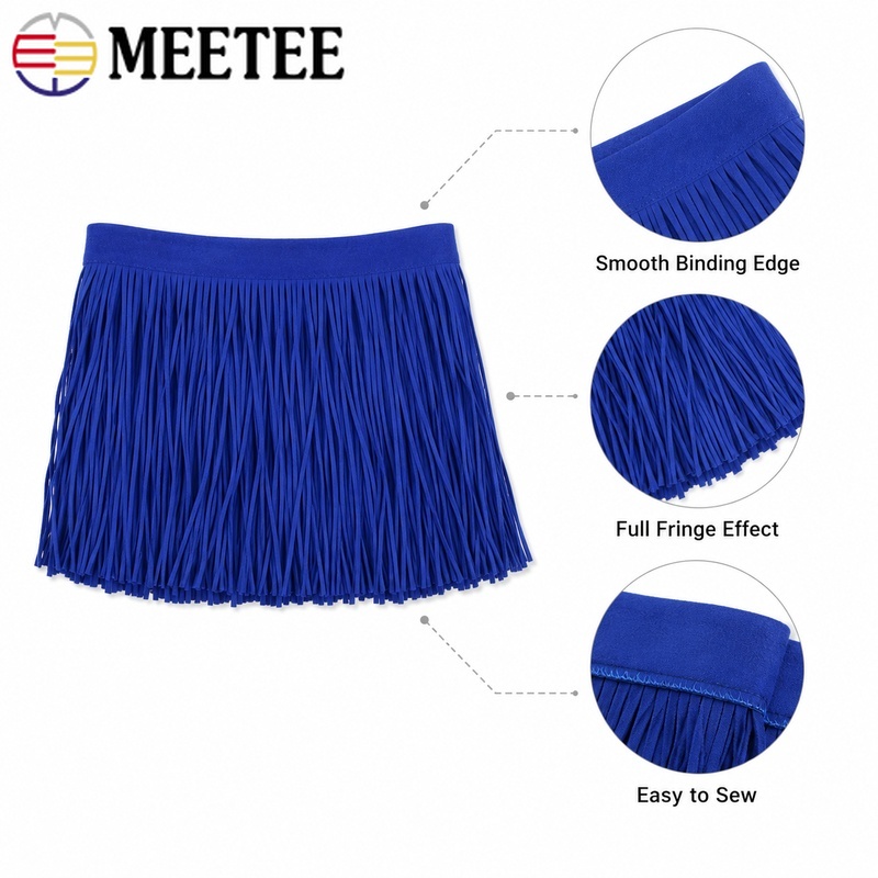 2/4Meters 3mmx15cm Tassel Frin - Sewing Thread In Textile 评论和价格