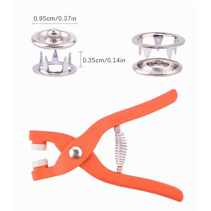 50/100PCS Plier Tool Metal Sew - Snap Button Plier 评论和价格